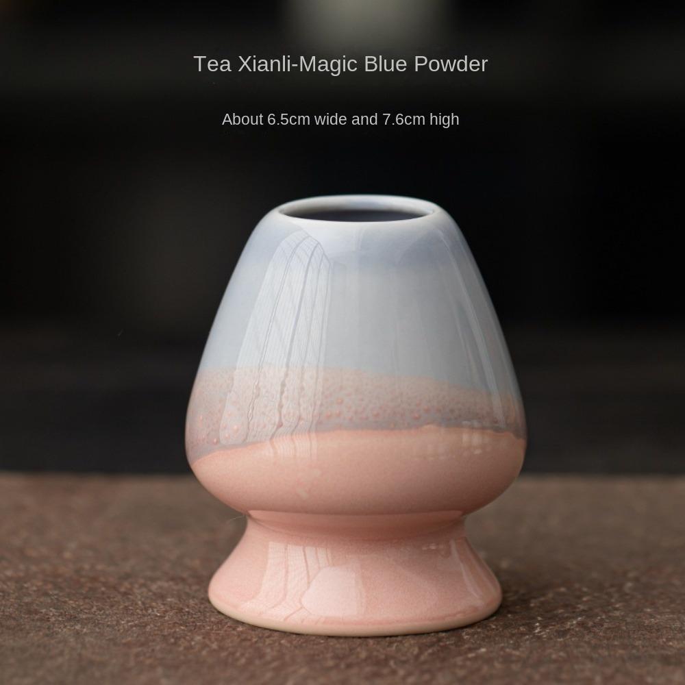 Suport neted pentru Matcha Ceramică Bambus Suport pentru Matcha Chasen pentru Accesorii Set de Ceai