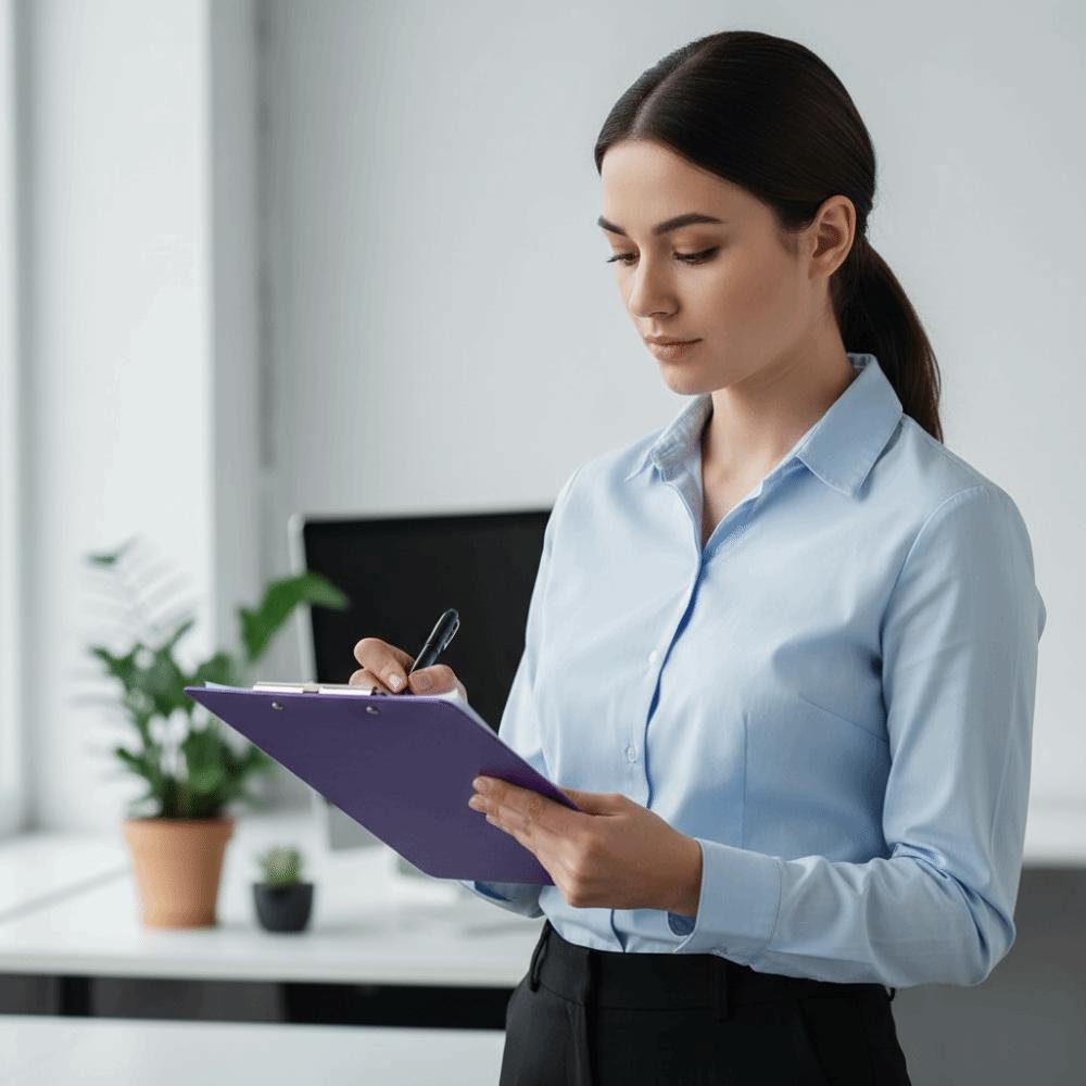 Waterproof Clipboard A4 Size Memo Clip Board Stationary Writing Pad  School Supplies