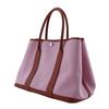 HERMES Garden party PM Tote Bag Pink / red Towar Officier Women Used
