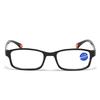 Fashionable Business Retro Anti Blue Light Reading Glasses For Men And Women Full Frame Elderly Reading Glasses