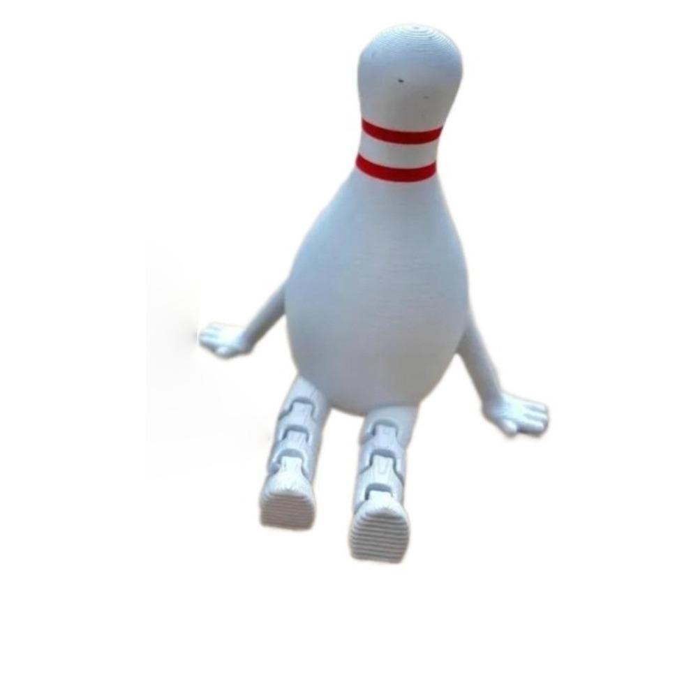 New 3D Printed Sports Ball Figurine Movable Unique Full Articulated Sports Ball Modle Kid Toy Home Living Room Decor