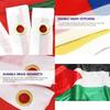 Große Palästina-Flagge 5 x 3 Fuß Lebendige Farben Heimdekoration Für Palästinensische Unterstützer