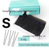 Black Bold U-Shaped Hairpins, 500g Large Pack for Hair Buns, Evening Styles, Straight or Wavy Hair