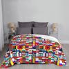 Eurovision Flag Art Throw Blanket Fluffys Large fluffy Blankets