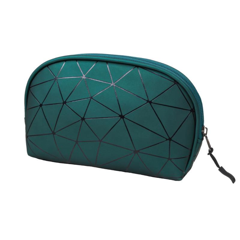 PU Fashion Toiletry Small Bags For Women Cosmetics Storage Organizer Washbag Bags For Women Travel Cosmetic Shell Bag