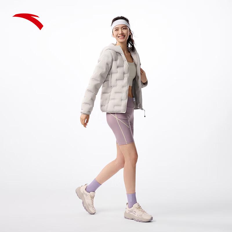 Anta Women's Hydrogen Down Lightweight Hooded Jacket
