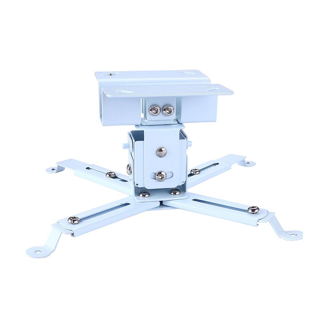 Adjustable Projector Mount Bracket 43-65cm Projector Ceiling Mount Ceiling and Wall Support Holds Up To 15kg Black