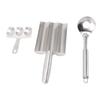 Stainless Steel Kitchen Triple Meatball Maker for Meatball Lovers Home Cooking Tools Dishwasher Safe