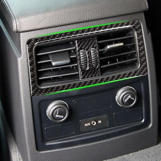 Car Interior Rear Air Condition Vent Outlet Frame Cover For BMW 5 Series E60 E61