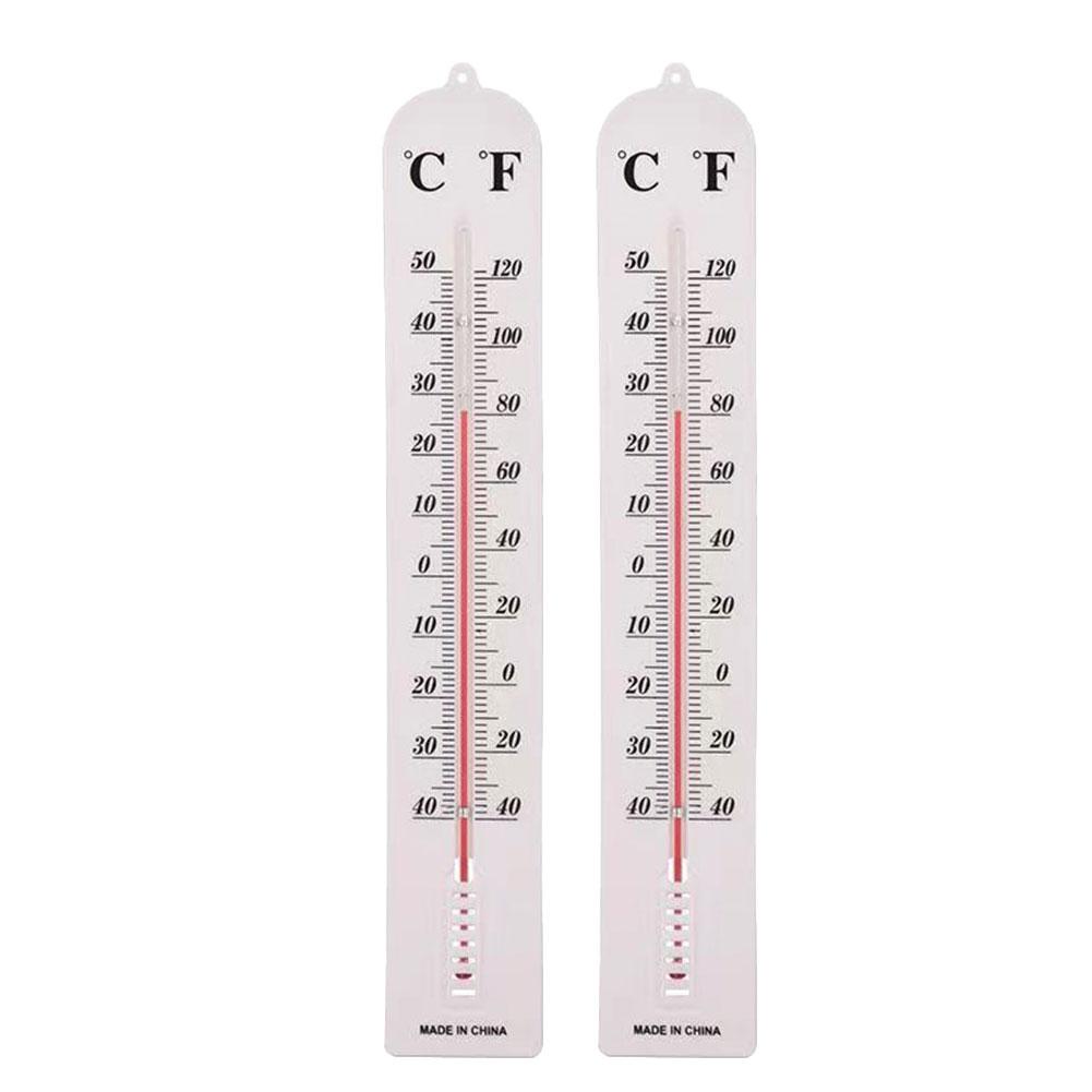 

2PCS Thermometer -40 To 120 F Printed Scale -40 To 50 C Garden D cor Fahrenheit Readings For Garden Greenhouse China Mainland