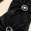 Night Club Party Gloves Stage Performances Satins Gloves MidLength Hand Gloves