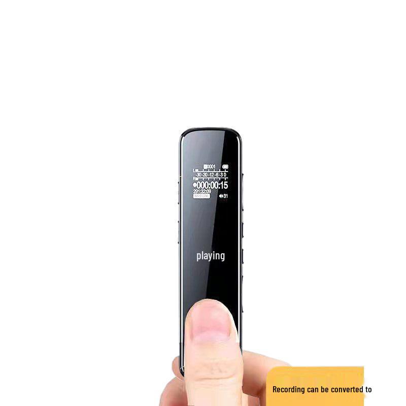 2025 Portable Noise-Canceling Voice Recorder: Long Standby, Student & Professional Use, Converts Speech To Text.
