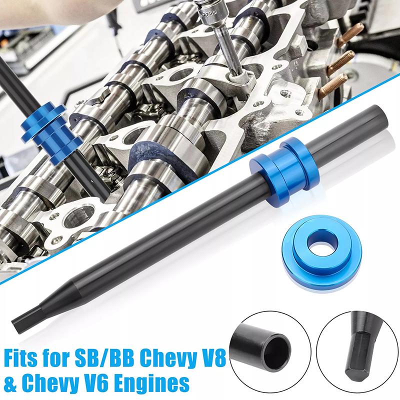 Oil Pump Primer Tool For Chevy 283 Sbc 454 Bbc Aluminum Oil Pump Priming Tool Anti-Rust For Chevy V6 V8 Engine Small Big Block