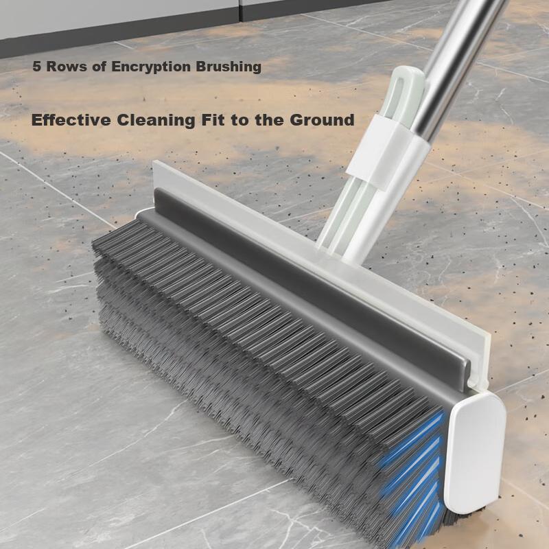 MARYYA Floor Scrubber Brush Hard Bristle Tile Bathroom Toilet Long Handle Floor Cleaning Brush