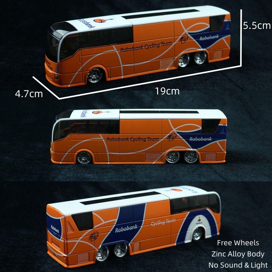 1:50 Luxury Bus Toy Car For Boy Diecast Metal Model For Children Pull Back Miniature Sound Light Educational Collection Gift Kid