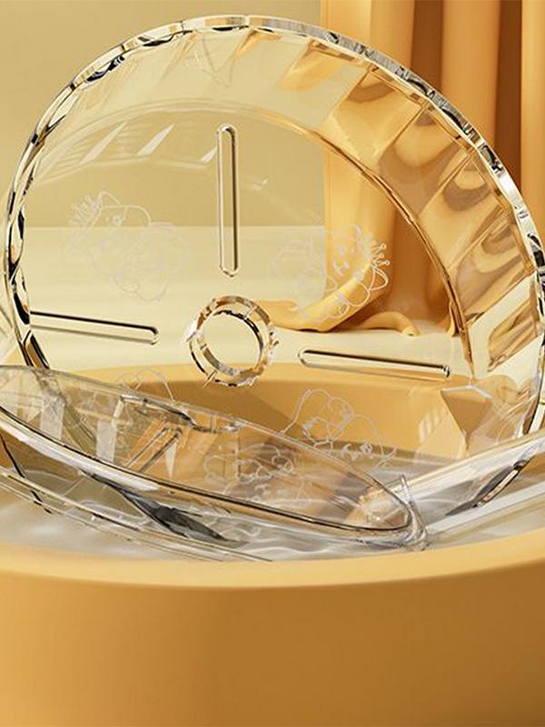 Hamster Silent Wheel Quiet Spinner Small Animals Exercise Wheels Super Quiet Hedgehog Acrylic Silent Spin With Height Adjustable