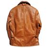 Chinese Size Oil Waxed Cowhide Genuine Leather Jacket Men Color Changes Slim Fit Real Skin Coat Autumn Chaqueta Cuero Hombre Mens Jackets