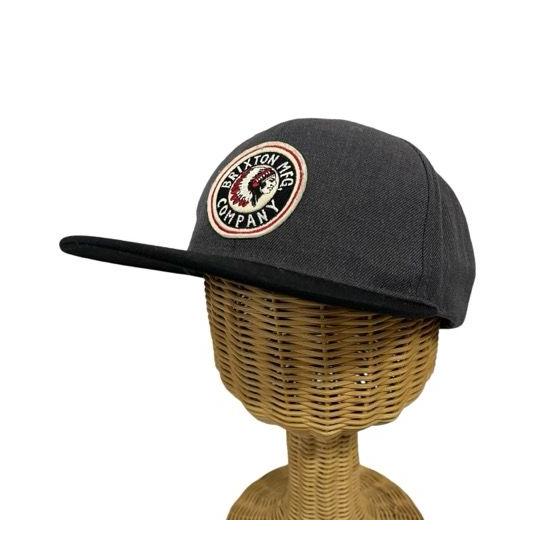 Used Brixton Brixton Cap Hat Logo Wool Blend DE282983953 Gray Black Black White White Red Red