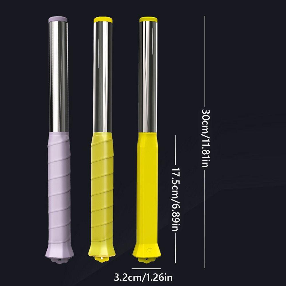 Sound Feedback Wrist Force Trainer Yellow Purple Badminton Racket Power Trainer  for Training