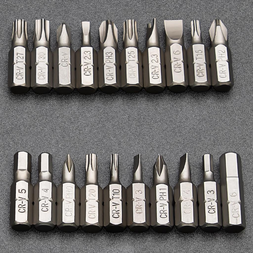 20Piece Multi Bit Ratchet Screwdriver Set for Home Repair and DIY Projects with Carbon Steel Construction