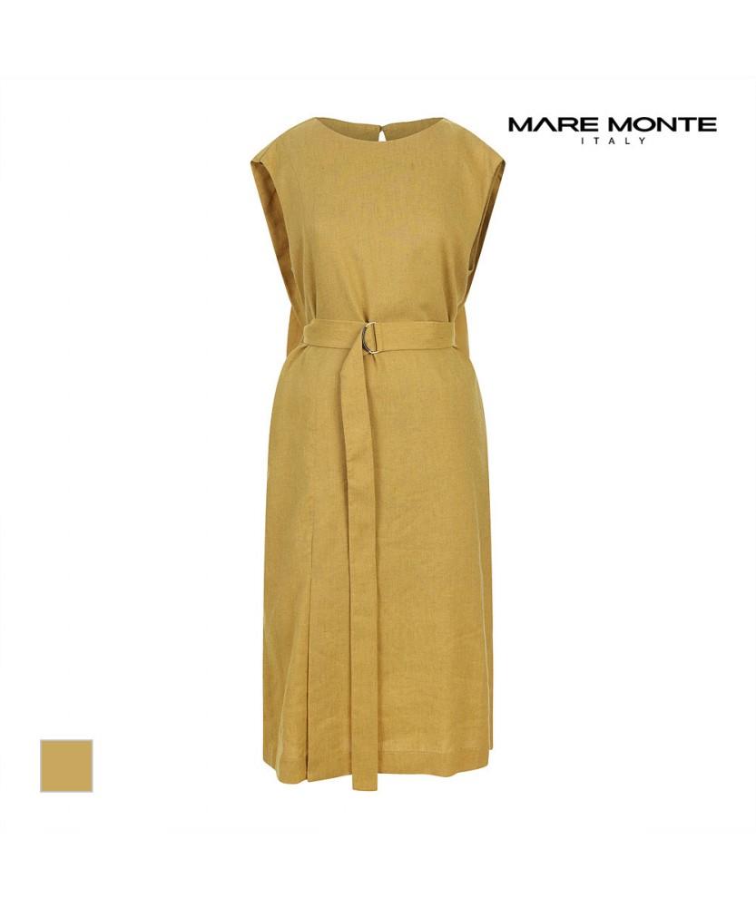 MAREMONTE Linen Belted Dress_M246Mop48S0