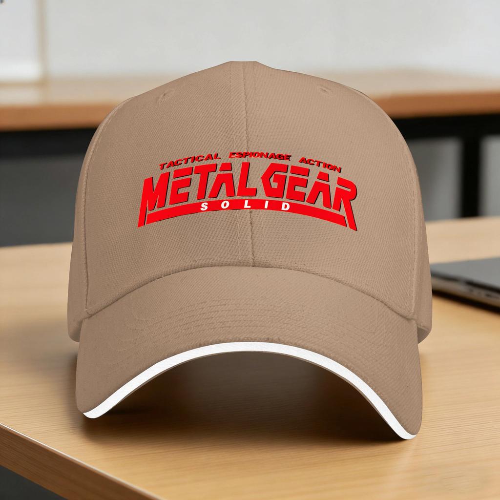 Metal Gear Solid Lässige Baseballkappe Kpop Rock Hip Hop Hüte Sommer Großhandel Unisex Damen yk Lustige Snapback Kappe
