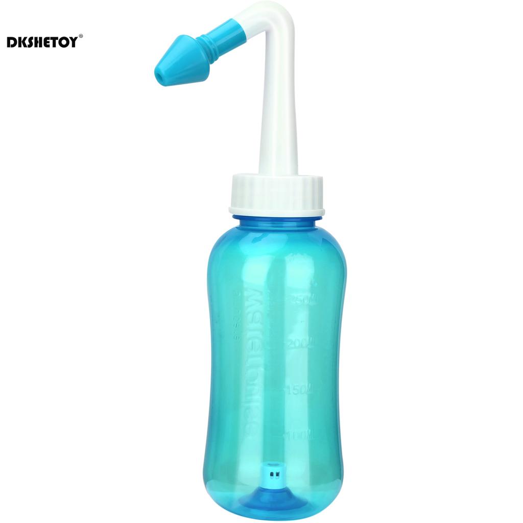 Butelka do płukania nosa 300/500ml Zapalenie zatok Czyszczenie nosa dla dorosłych i dzieci Alergiczny nieżyt nosa Irygator do nosa Neti Pot Narzędzie do czyszczenia nosa