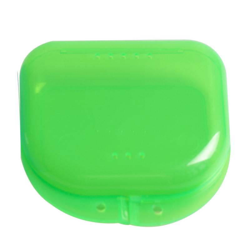 1Pcs Plastic Retainer Case Dental Denture Box Portable Braces Orthodontic Case Dental Retainer Box For Old People