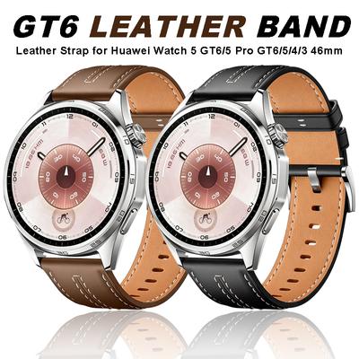 Curea Oficială de 22mm din Piele Compozită pentru Huawei Watch GT6 Pro 46mm Bandă Bussiness Brățară pentru Huawei Watch GT6/5/4/3 Curea de Ceas