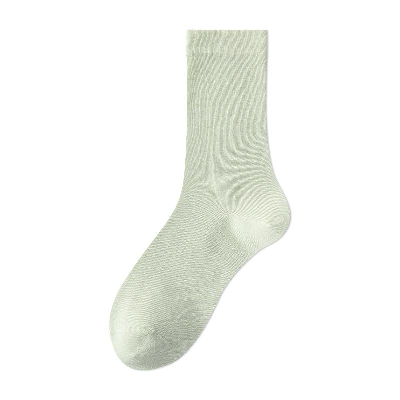 Silk Stockings for Girls, Mid-length Summer and Spring Style, Trendy Pile-up Style, Suitable for High School Girls with Long Stockings.