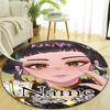 Personalized K-KPop Demon Hunters Round Chair Office Rug - Perfect for Mat, Office Chair & More - Ideal Gift for Birthdays and Holidays