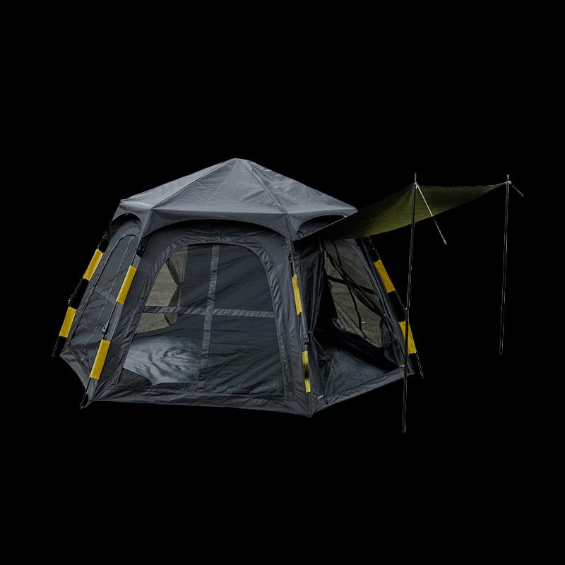 Portable Hexagonal Automatic Pop-Up Tent