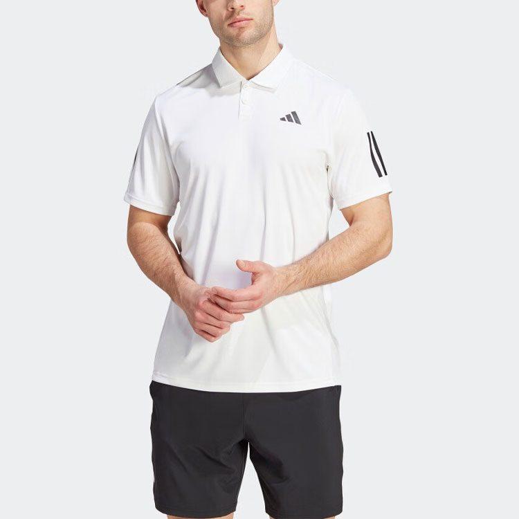 Adidas 3 Stripes Polo Shirt Men's White IS2295