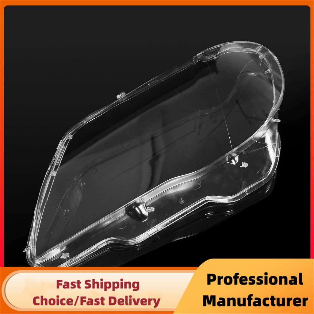 1Pair Front Headlight Lens Cover For BMW 7 Series E65 E66 2005 2006 2007 2008 Clear Headlamp Shell Transparnet Lampshade