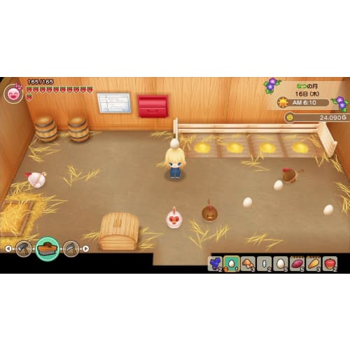 Harvest Moon: Mineral Town Reunion -Switch [.co.jp Only] "Chicken Costume" Download Number *Unavailable/unusable Due To Expiration Date