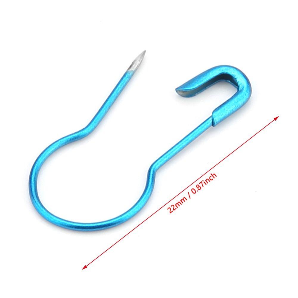 1000pcs 0.87 Inch Safety Pins Mixed Colors Calabash Pins Gourd Shape Pins Sewing Projects
