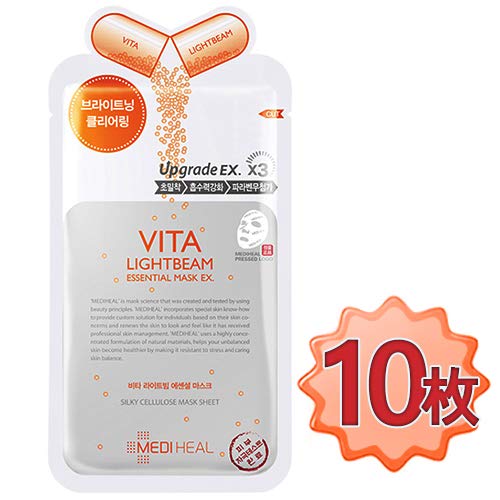 

MediHeal Vita Lightbeam Essential Mask 10sheet MediHeal Vita Lightbeam Essential Mask 10sheet [Genuine product] /