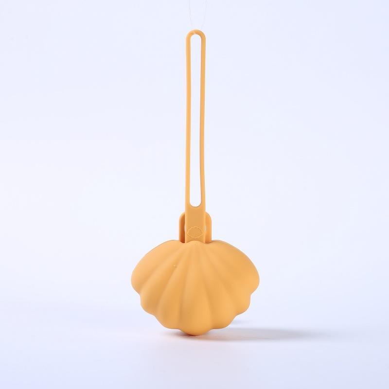 Factory Anti-Drop Portable Open Silicone Storage Bag & Box Dustproof Cleaning Pacifier Storage 10x10x10cm Unisex