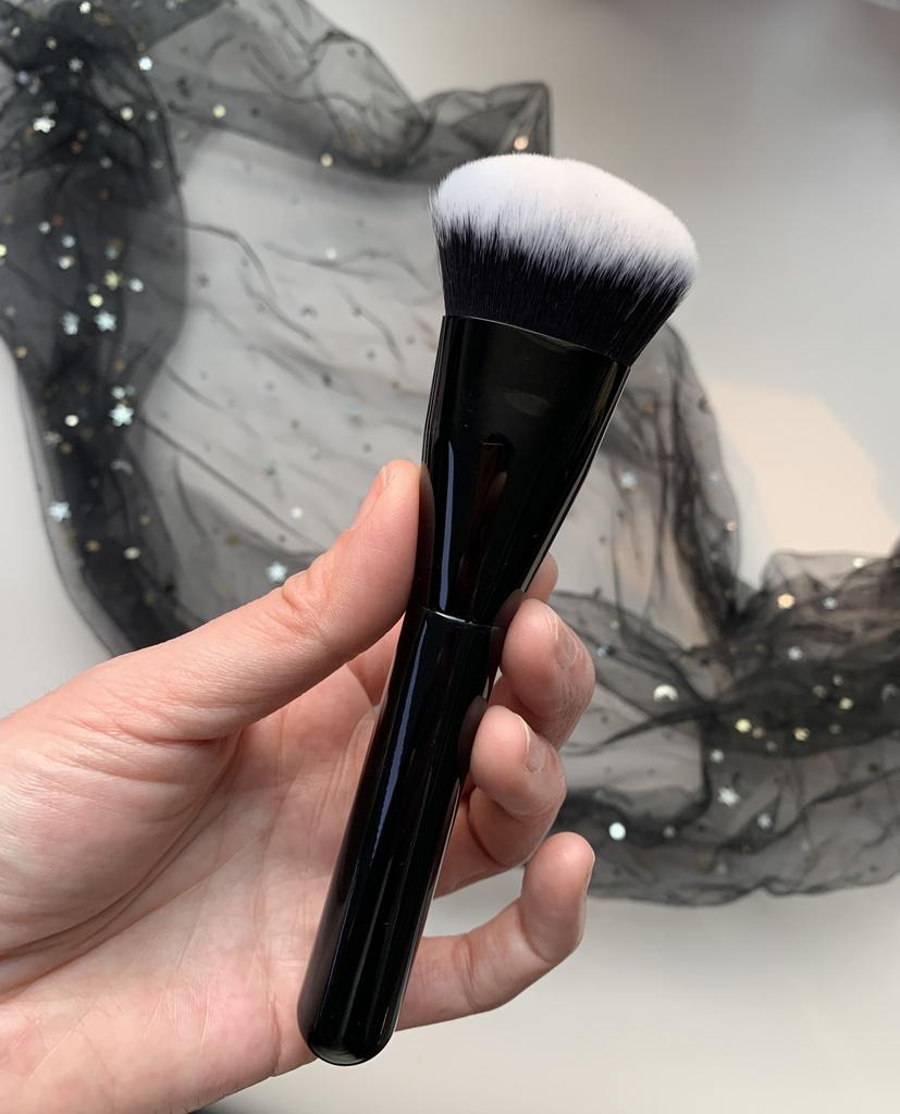 2025 New Arrival Best Sell Single Makeup Brush With Black Wooden Handle Factory Wholesale Professional Single Makeup Brushes Set
