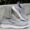 Shoes men's 2025 spring new foreign trade men's shoes polyurethane fly-woven single shoes casual breathable sports shoes men's