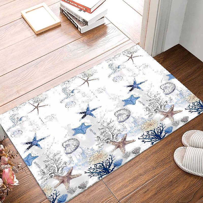 

Минималистский скандинавский коврик для входной двери, грязеотталкивающий и нескользящий коврик для ног в ванной комнате, износостойкий напольный коврик для входа 60*90cm