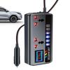 Car Converter 12V/24V To 220V Car Inverter Fast Charging Ports Portable Automotive Charger Inverter 3 USB Ports Car Supplies