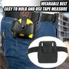 Carrying Convenient Mini Tape Measure Set Tape Measure Tool Pouch Microfibre Leather Thickened Repair Tools Belt Pouch