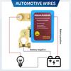 12V 240A Auto Battery Wireless Double Remote Control Breaker Intelligent Anti-theft Scooter Battery Power Switch