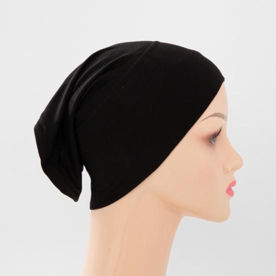 Women Turban Hat Modal Ethnic Top Hat Lightweight Breathable Hair Bag Elastic Fit Outdoor Activities Headwear