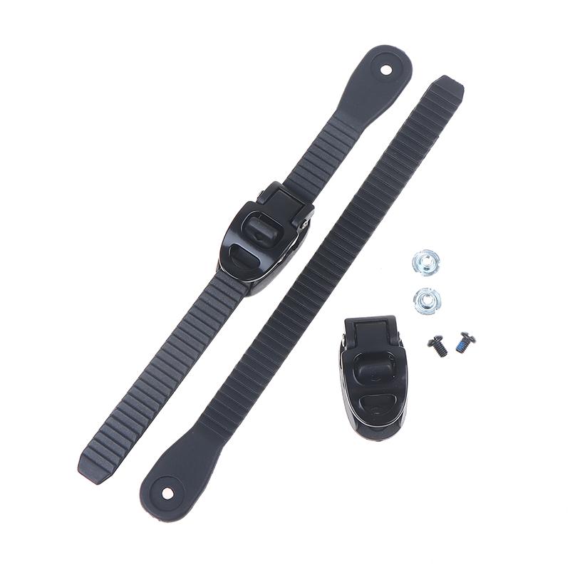 

2 шт. сноуборд щиколотки драбини ремінці з гвинтами регульований роликовий ковзанярський ремінець для сноуборду кріплення заміна 2Sets чорний