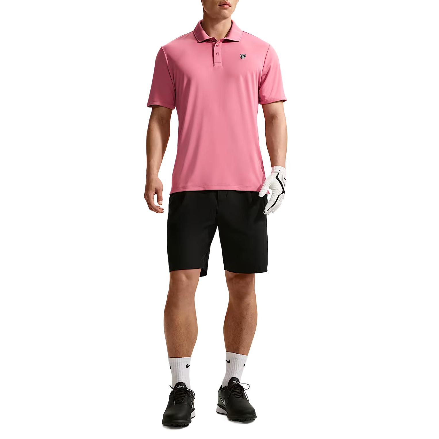 Nike Dri-Fit Stretch Fleece Pleated Moisture-Wicking Quick-Dry Golf Shirt Men tops IB0234-641 S