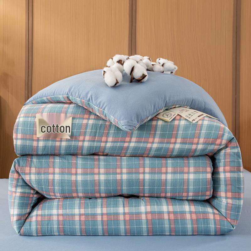 Class A Thickened Xinjiang Cotton Quilt for Home & Dormitory – Four Seasons Use