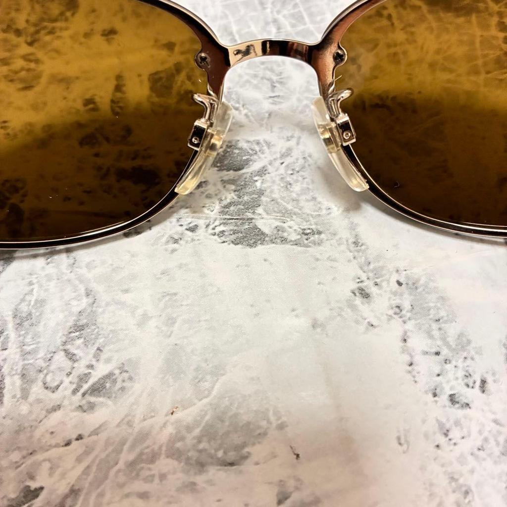 Used CHANEL 4123-B Coco Mark Rhinestone Brown