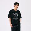 New MLB New York Yankees Basic Collection SS25 T Shirt Unisex Black 3ATSB1153-50BKS
